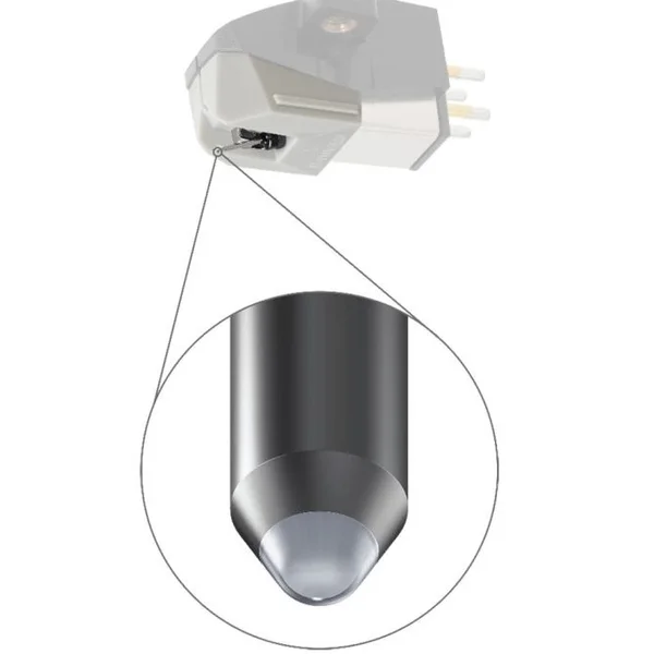 Audio-Technica AT-VMN95SP Conical Replacement Turntable Stylus Gray
