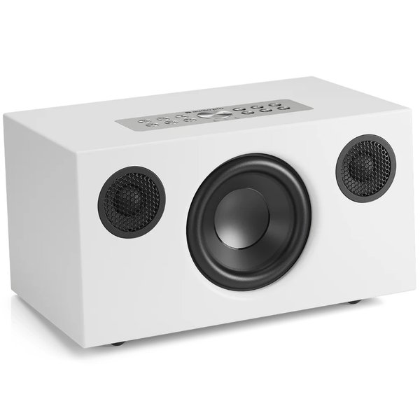 Audio Pro C5 MkII W Multi-Room Wireless Bluetooth/WiFi Network Desktop Speaker - White
