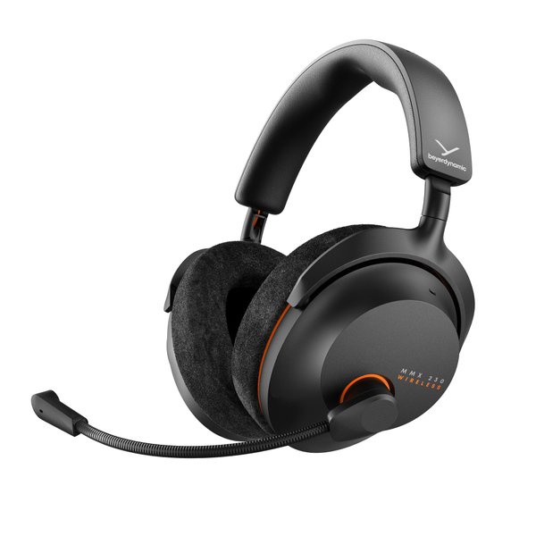 Beyerdynamic MMX 230 wireless Wired/Wireless Bluetooth+2.4GHz Noise-Cancelling Over-Ear Gaming Headset with Mic - Black
