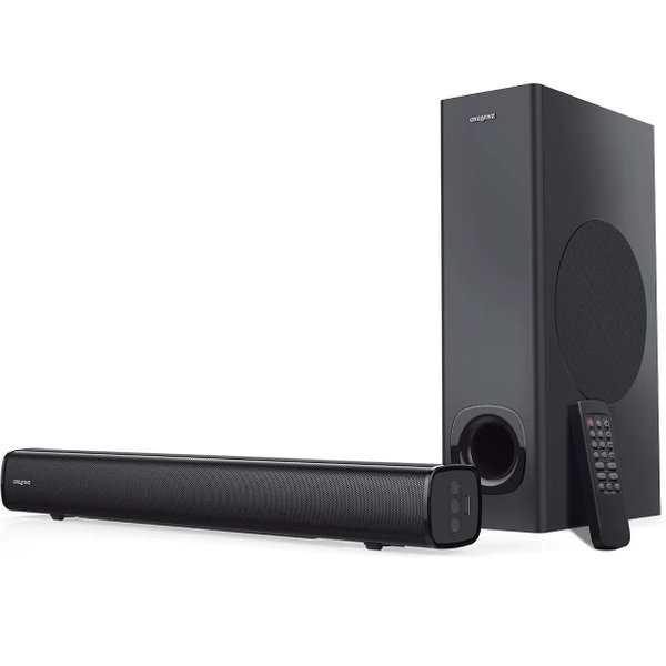 Creative Stage V2 2.1 Wireless Bluetooth Soundbar Speaker with 6.5″ Subwoofer (with HDMI)