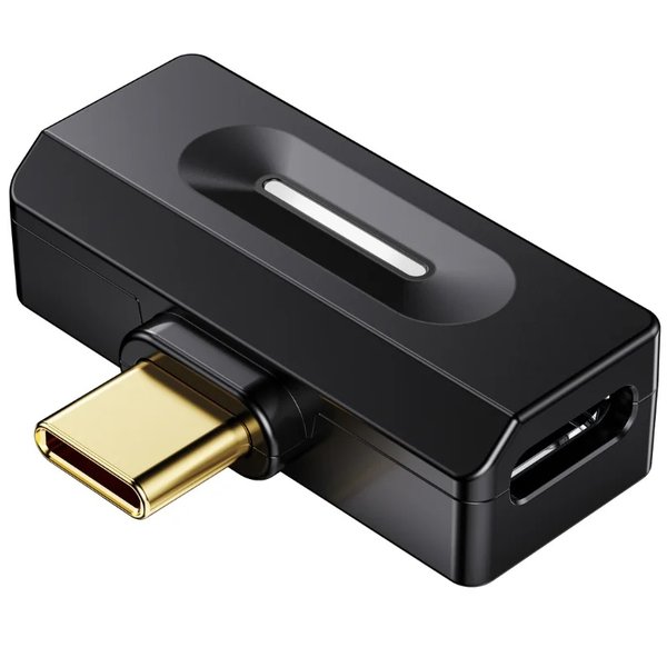 FiiO Air Link Portable High-Res Wireless Bluetooth Transmitter USB Type-C Dongle with USB-C Charging Port - Black