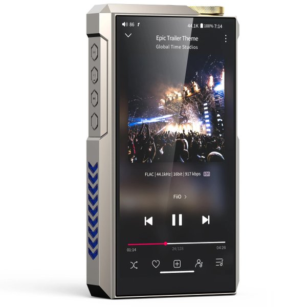 FiiO M27 MQA Digital Audio Player - Titanium Alloy