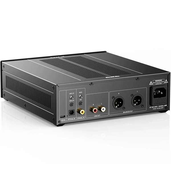 FiiO WARMER R2R Balanced Tube Buffer Digital DAC - Black