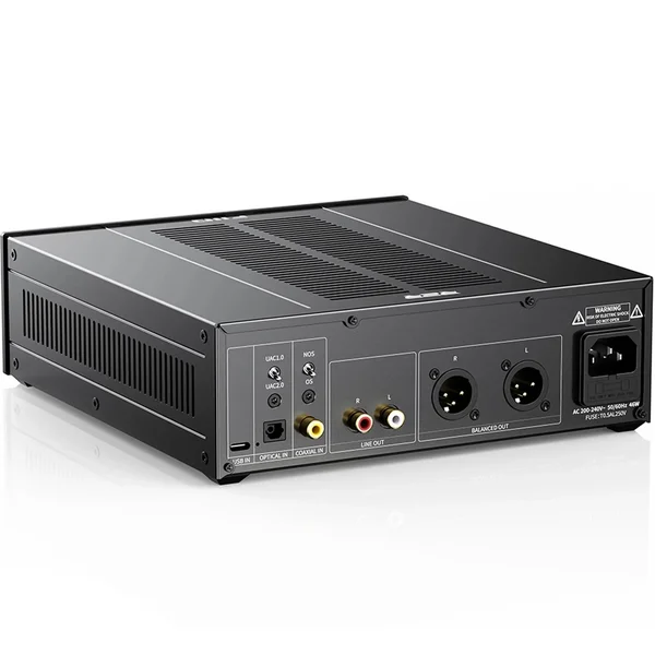 FiiO WARMER R2R Balanced Tube Buffer Digital DAC - Black