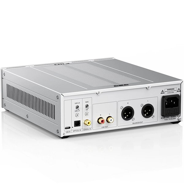 FiiO WARMER R2R Balanced Tube Buffer Digital DAC - Silver