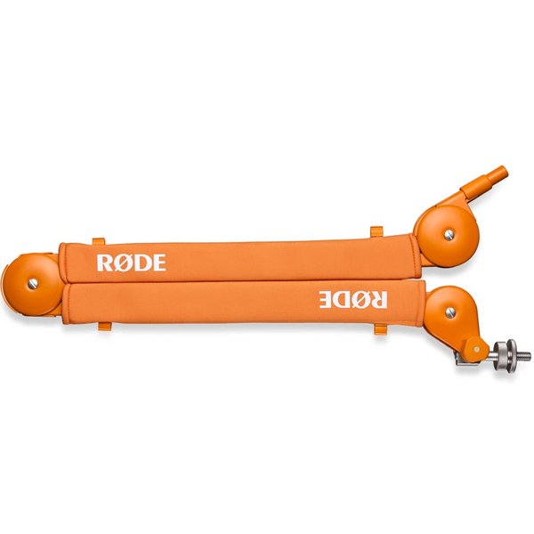 RODE PSA1+ Professional Studio Broadcast/Podcast Desk Clamp Boom Arm - Orange