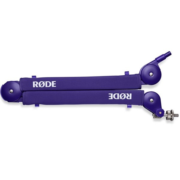 RODE PSA1+ Professional Studio Broadcast/Podcast Desk Clamp Boom Arm - Purple