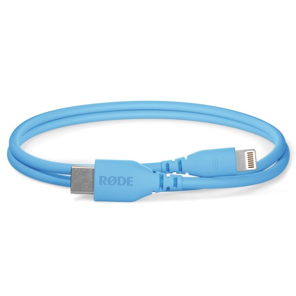 RODE SC21 USB Type-C to Apple Lightning OTG Interconnect Cable (30cm) - Blue