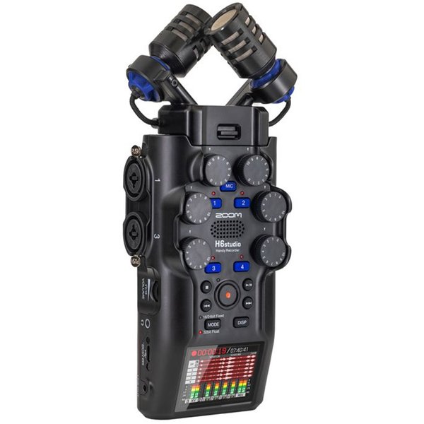 Zoom H6studio 6-Track Portable Audio Recorder & USB Audio Interface