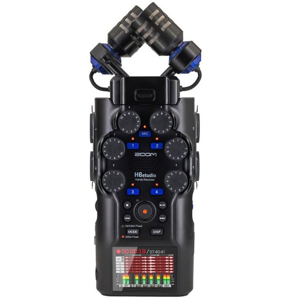 Zoom H6studio 6-Track Portable Audio Recorder & USB Audio Interface