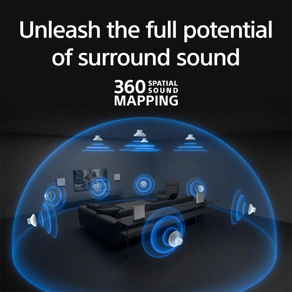 Bluesound PULSE CINEMA + PULSE SUB+ + PULSE M (2x) + FS230 (2x) 5.1.2 Channel Home Surround Sound Bundle
