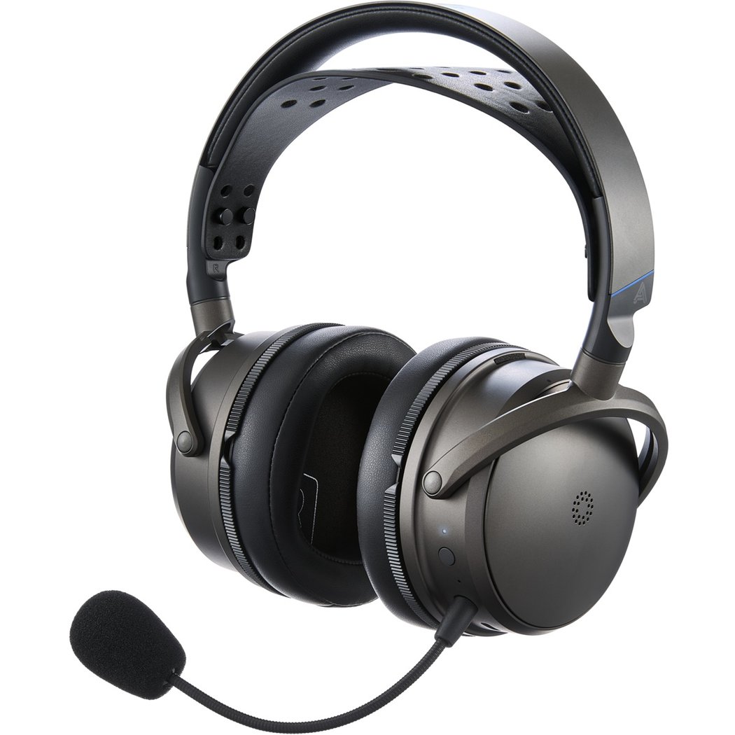 Audeze Maxwell 2 Wireless Bluetooth 2.4GHz Planar Magnetic Over-Ear Gaming Headset Boom Mic Microphone PlayStation PS