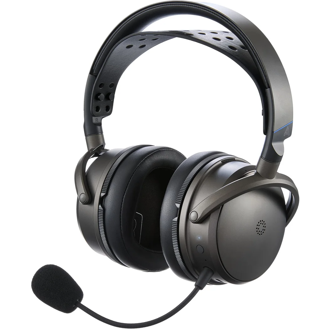 Audeze Maxwell 2 Wireless Bluetooth 2.4GHz Planar Magnetic Over-Ear Gaming Headset Boom Mic Microphone PlayStation PS