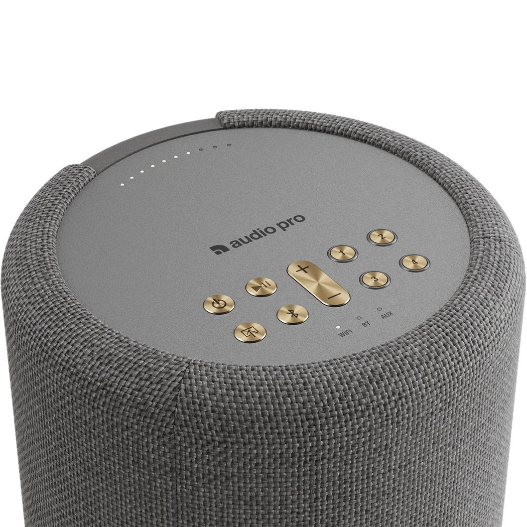 Audio Pro A10 MkII W Multi-Room Wireless Bluetooth WiFi Network Speaker Dark Grey