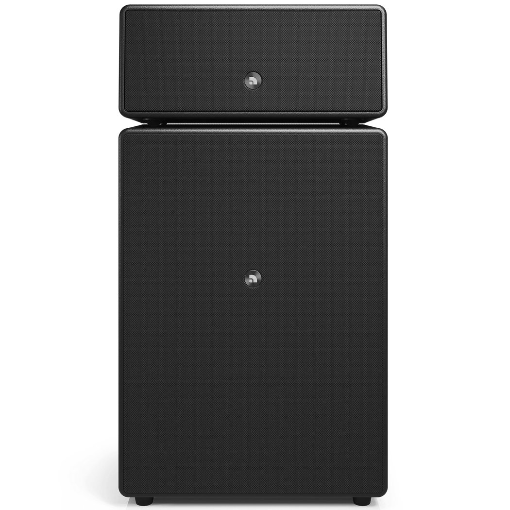 Audio Pro Drumfire II W Multi-Room Wireless Bluetooth/WiFi Network Speaker with Subwoofer - Black