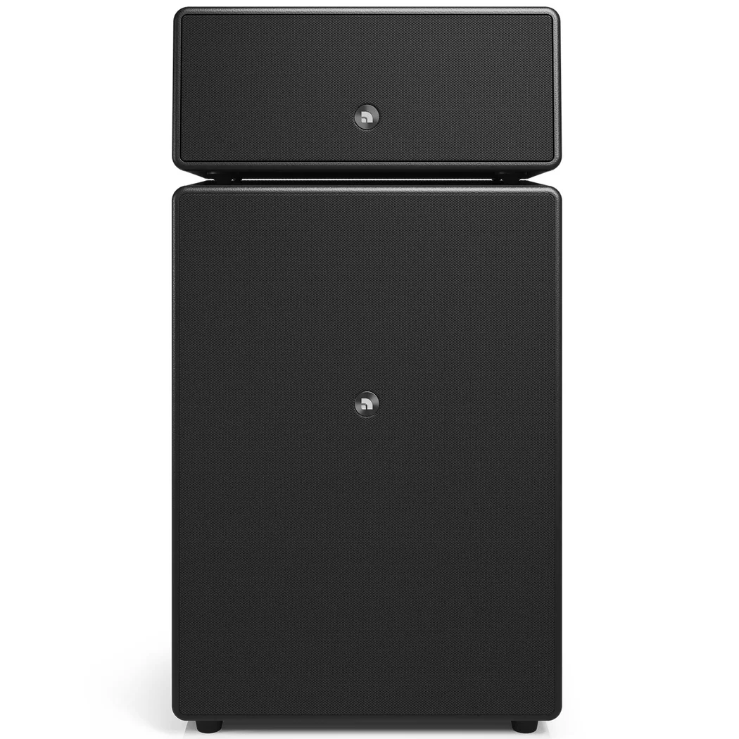 Audio Pro Drumfire II W Multi-Room Wireless Bluetooth/WiFi Network Speaker with Subwoofer - Black