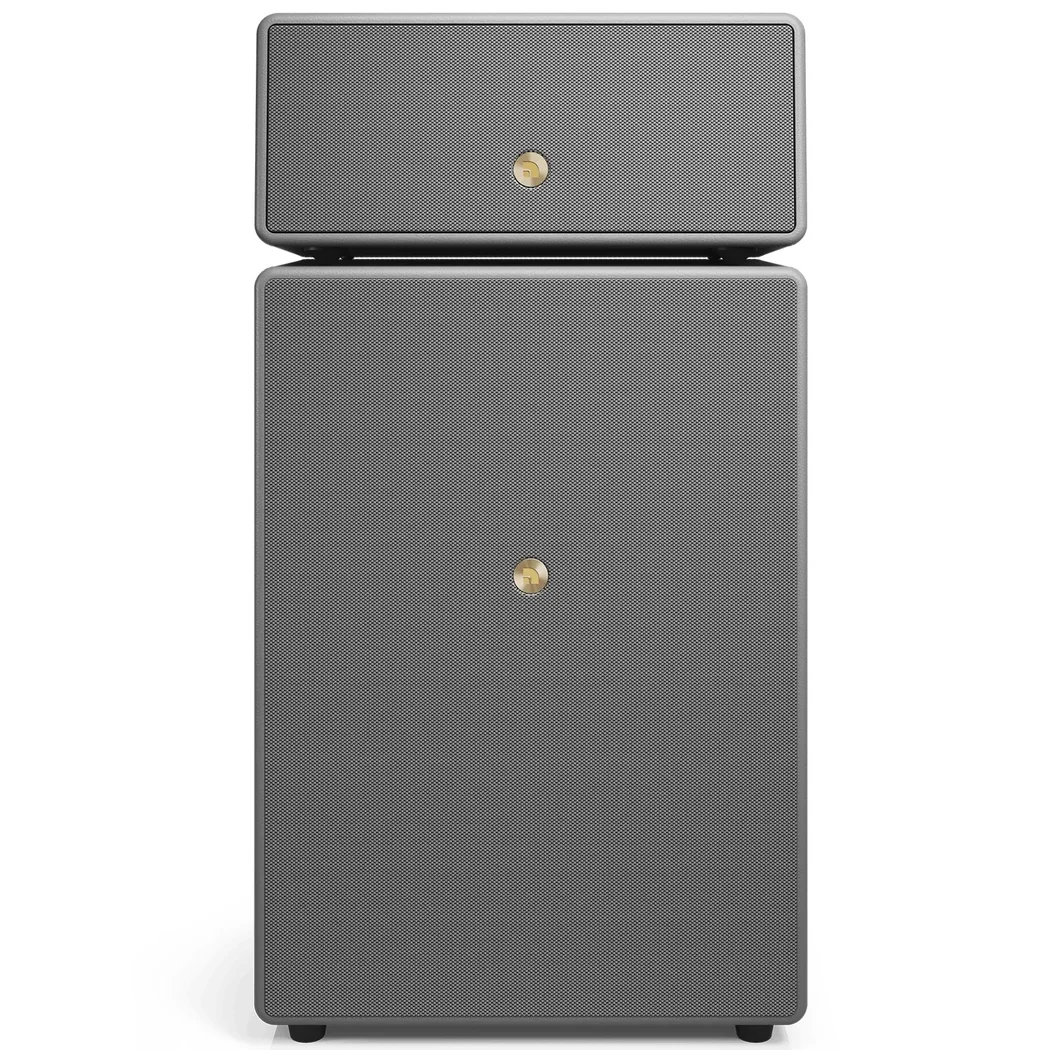 Audio Pro Drumfire II W Multi-Room Wireless Bluetooth/WiFi Network Speaker with Subwoofer - Grey