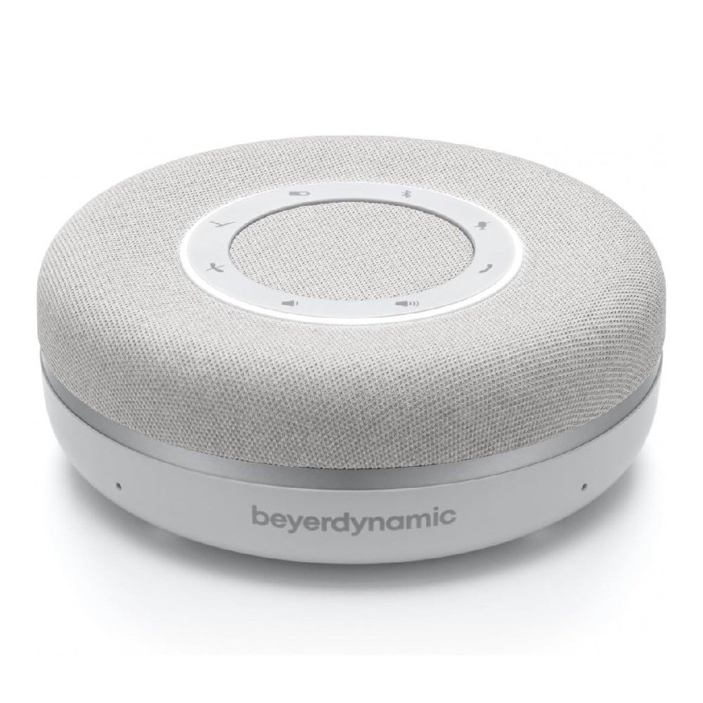 Beyerdynamic SPACE MAX Wireless Bluetooth Portable Conference Speakerphone with Noise-Cancelling Microphones - Nordic Grey