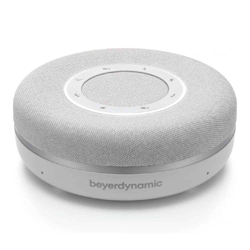 Beyerdynamic SPACE MAX Wireless Bluetooth Portable Conference Speakerphone with AEC Microphones - Nordic Grey