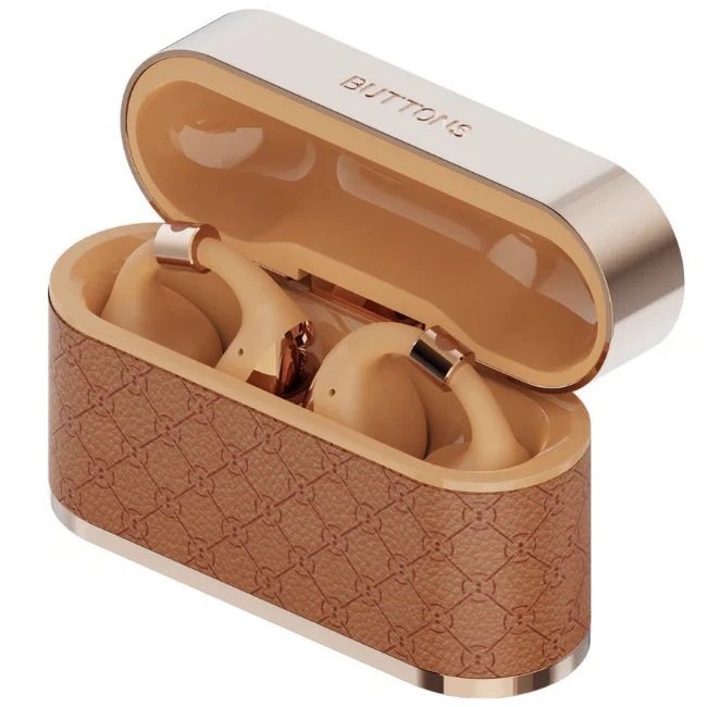 BUTTONS Clip True Wireless Bluetooth - Gold