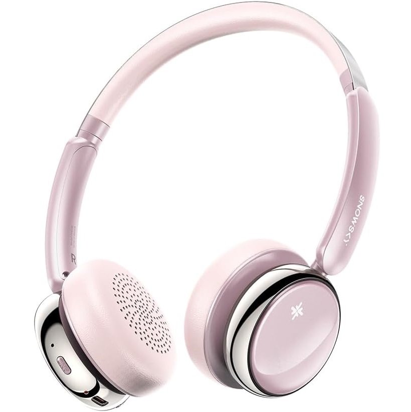FiiO Anytime SnowSky On-Ear Bluetooth ANC Headphones - Pink