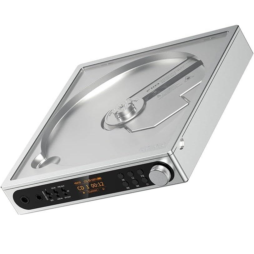 FiiO DM15 R2R Wireless Bluetooth Portable CD Player, Ripper & Transport