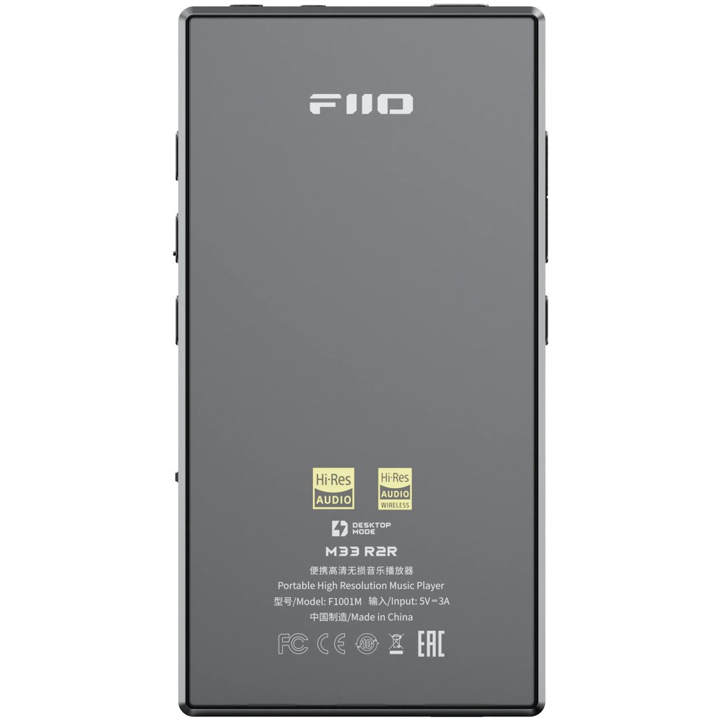 FiiO M33 R2R Digital Audio Player - Black