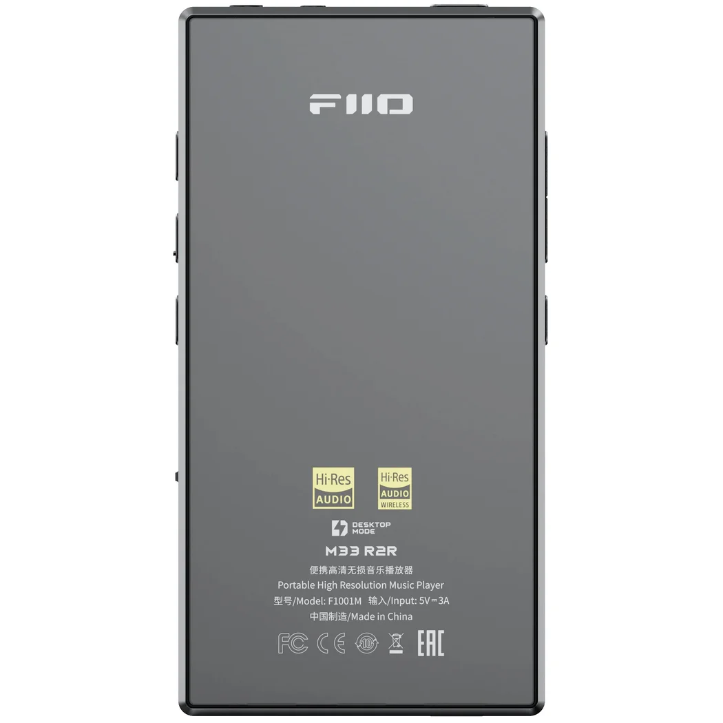 FiiO M33 R2R Digital Audio Player - Black