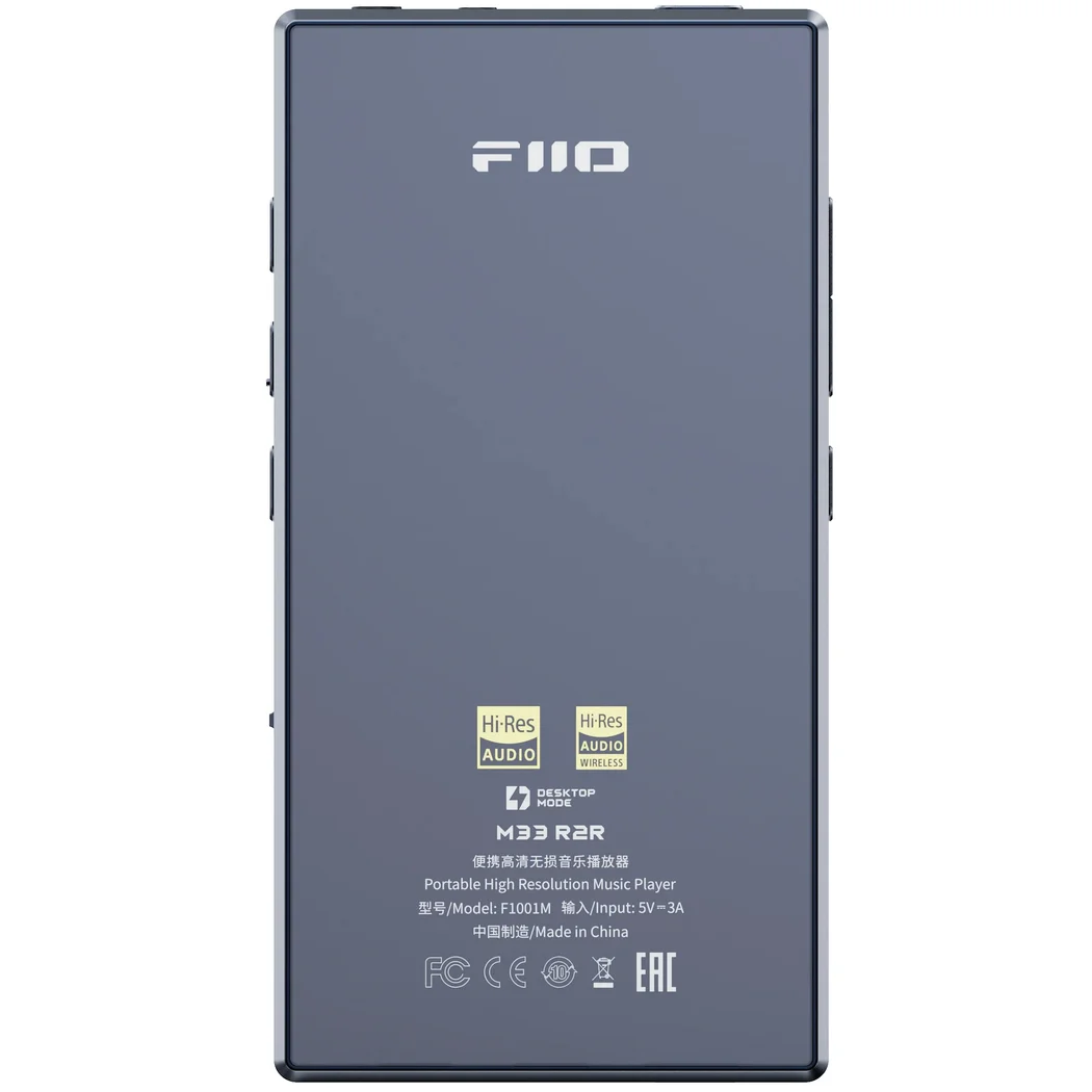 FiiO M33 R2R Digital Audio Player - Dark Blue