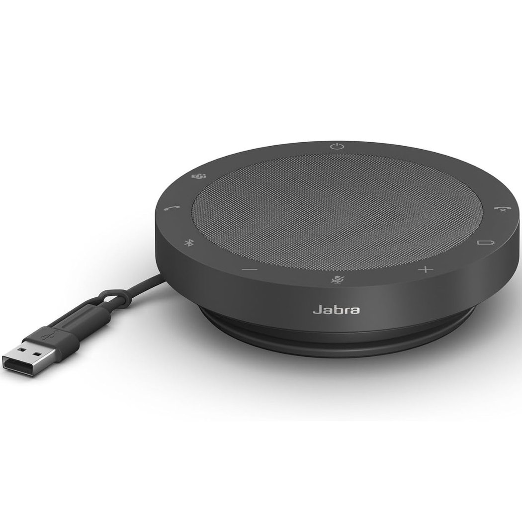 Jabra Speak2 55 Bluetooth, USB Conference Speakerphone with AEC Microphones