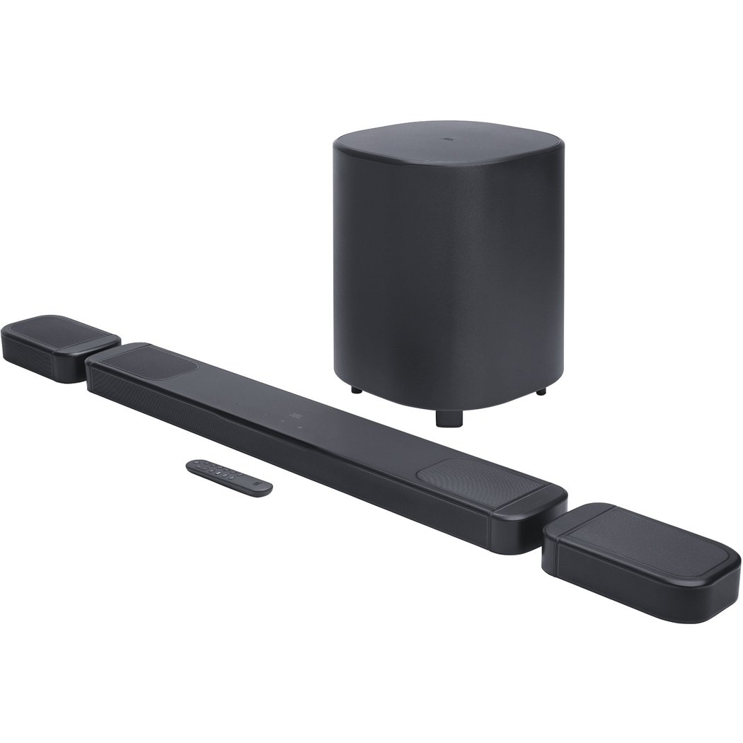 JBL Bar 1000 MK2 7.1.4-Channel MultiBeam Dolby Atmos Wireless Bluetooth/WiFi Network Soundbar Speaker