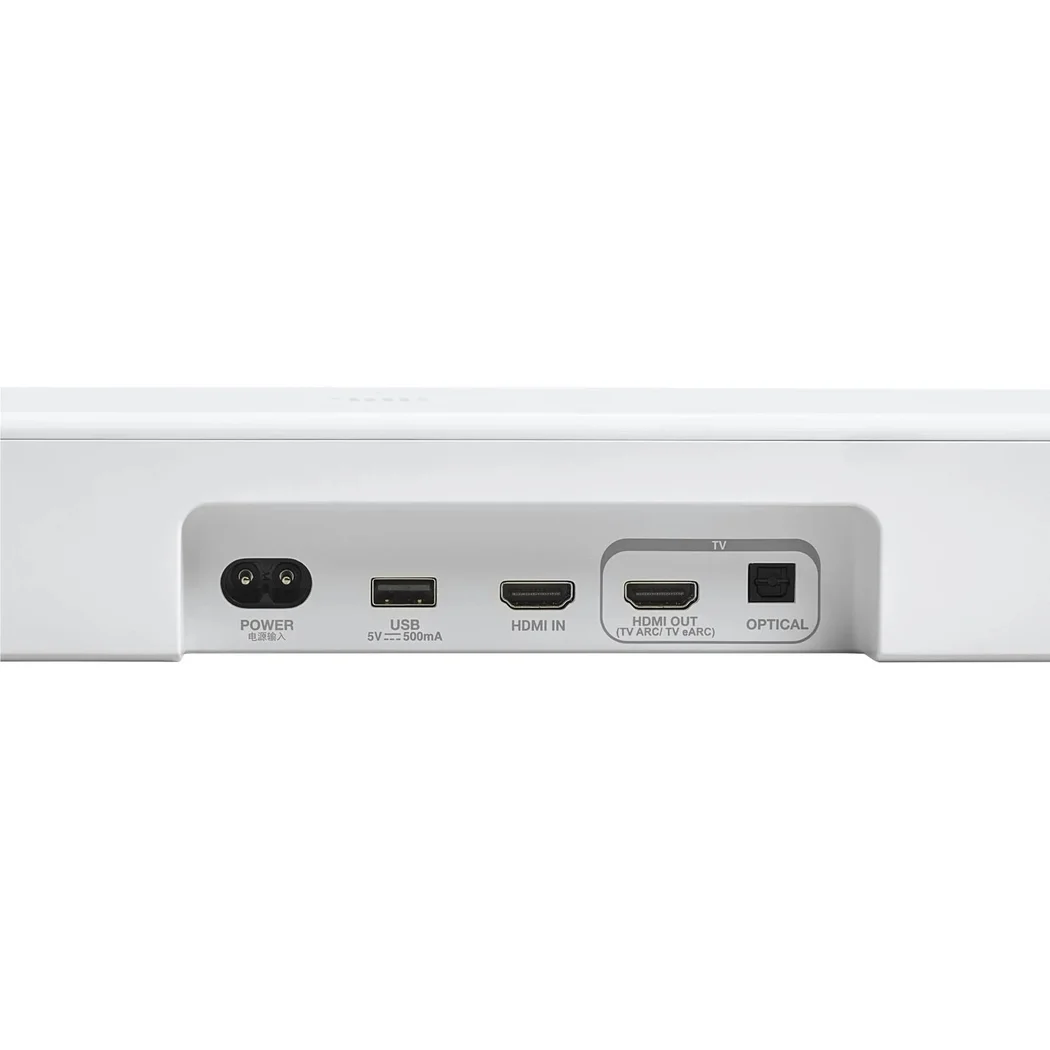 JBL Bar 300 MK2 5.0-Channel MultiBeam Dolby Atmos Wireless Bluetooth/WiFi Network Soundbar Speaker - White