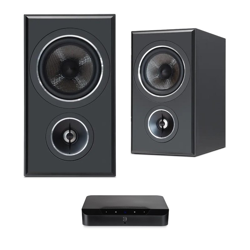 PSB Imagine B50 + Bluesound POWERNODE EDGE WiFi Streaming Integrated Amplifier Bundle