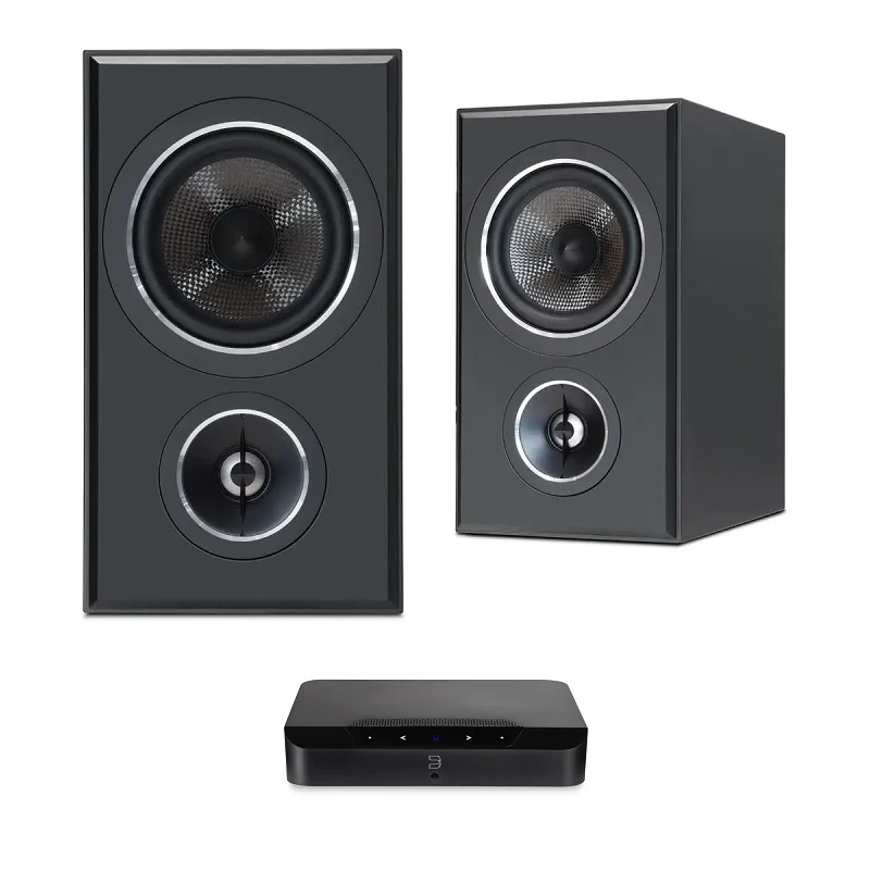 PSB Imagine B50 + Bluesound POWERNODE EDGE WiFi Streaming Integrated Amplifier Bundle