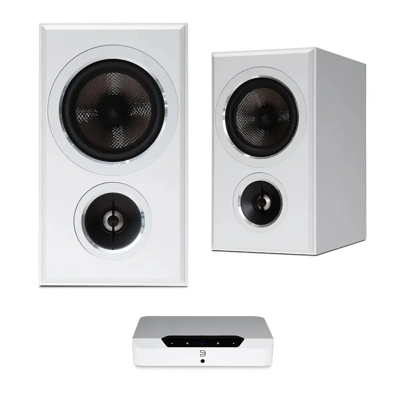 PSB Imagine B50 + Bluesound POWERNODE EDGE WiFi Streaming Integrated Amplifier Bundle