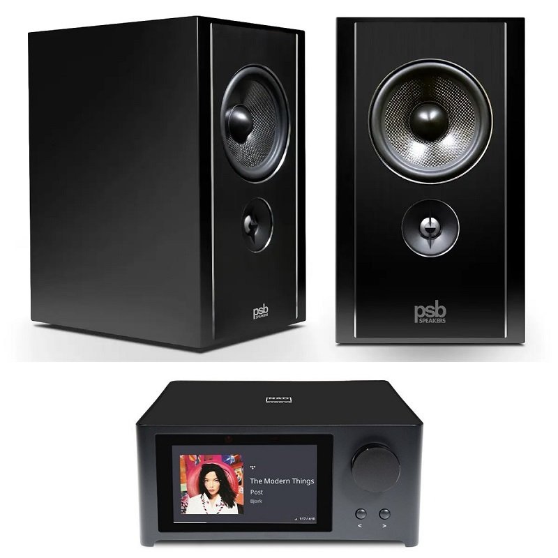 PSB Synchrony B600 + NAD C 700 V2 WiFi Streaming Integrated Amplifier Bundle