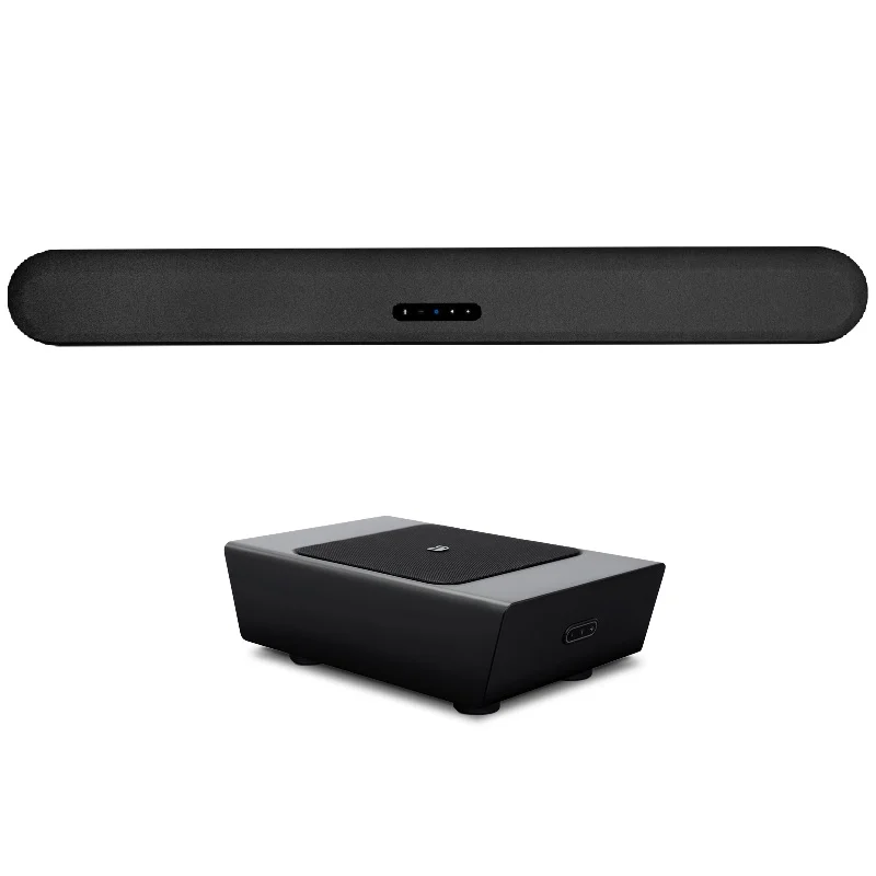 Bluesound PULSE CINEMA + PULSE SUB+ 3.2.2 Channel Soundbar Home Surround Sound Bundle
