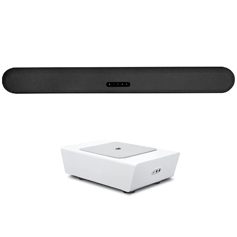 Bluesound PULSE CINEMA + PULSE SUB+ 3.2.2 Channel Soundbar Home Surround Sound Bundle