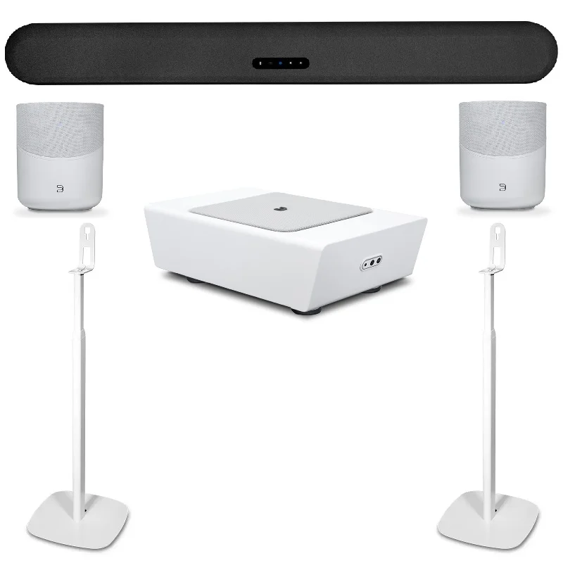 Bluesound PULSE CINEMA + PULSE SUB+ + PULSE M (2x) + FS230 (2x) 5.1.2 Channel Home Surround Sound Bundle