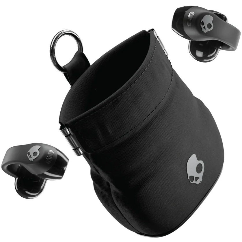 Skullcandy Push 720 Open True Wireless Bluetooth Air Conduction Open-Ear Earphones with Mic - Black/Silver