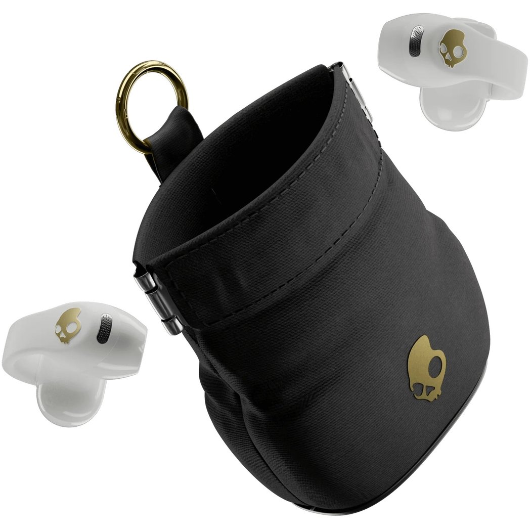 Skullcandy Push 720 Open True Wireless Bluetooth Air Conduction Open-Ear Earphones with Mic - Bone/Gold