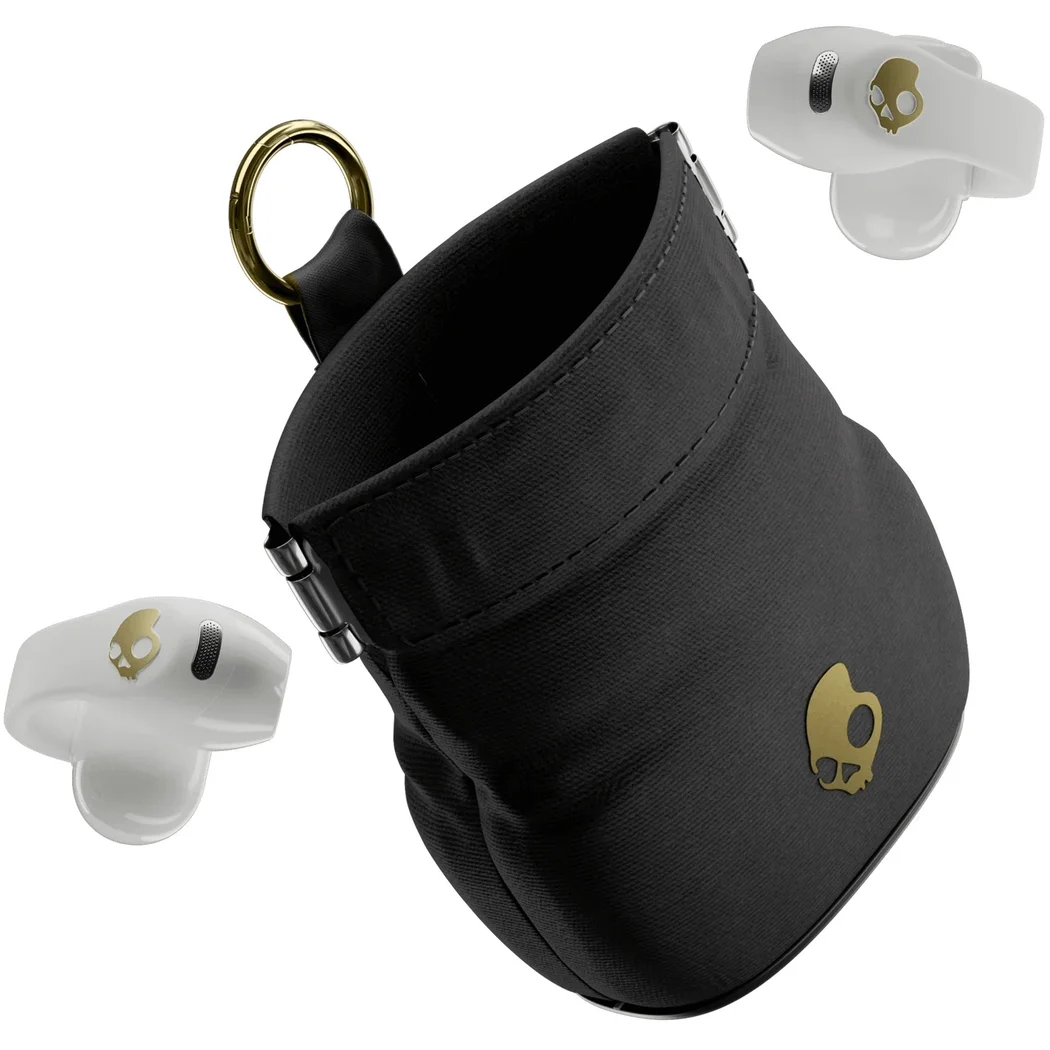Skullcandy Push 720 Open True Wireless Bluetooth Air Conduction Open-Ear Earphones with Mic - Bone/Gold