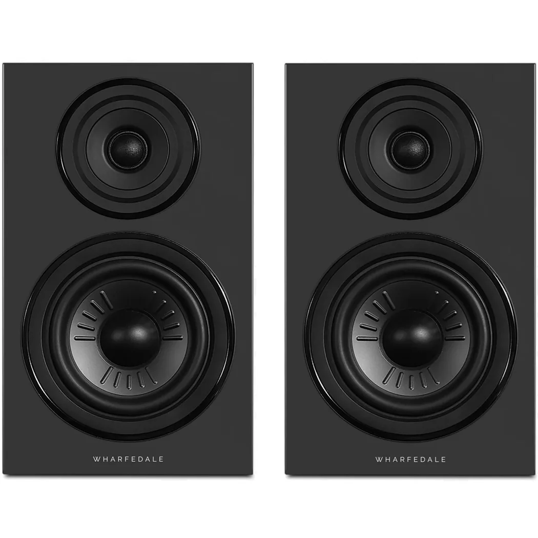 Wharfedale Diamond 12.2i 2-Way Passive Desktop Bookshelf Speakers Classic Walnut