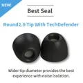 Comply 200 Series TRZ-200 Oval Foam Eartips