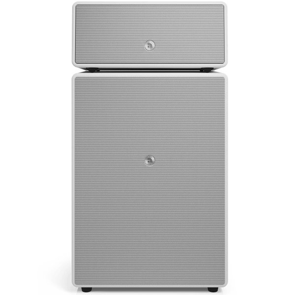 Audio Pro Drumfire II W Multi-Room Wireless Bluetooth/WiFi Network Speaker with Subwoofer - White