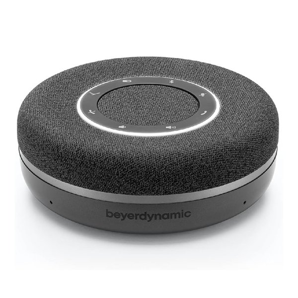 Beyerdynamic SPACE MAX Wireless Bluetooth Portable Conference Speakerphone with Noise-Cancelling Microphones - Charcoal
