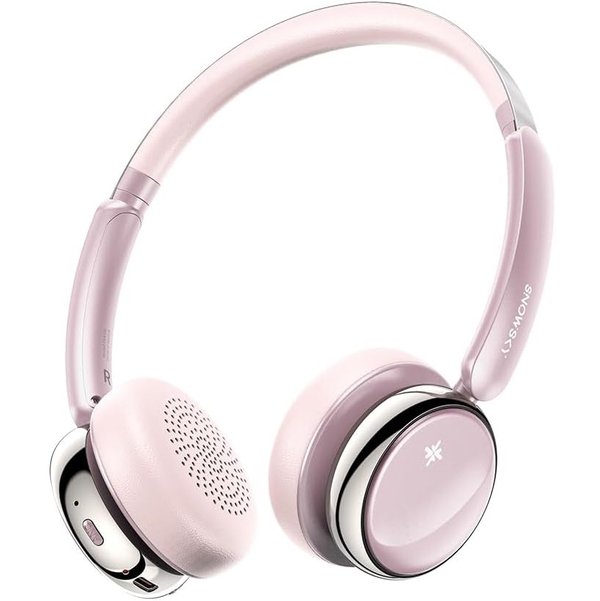 FiiO Anytime SnowSky On-Ear Bluetooth ANC Headphones - Pink