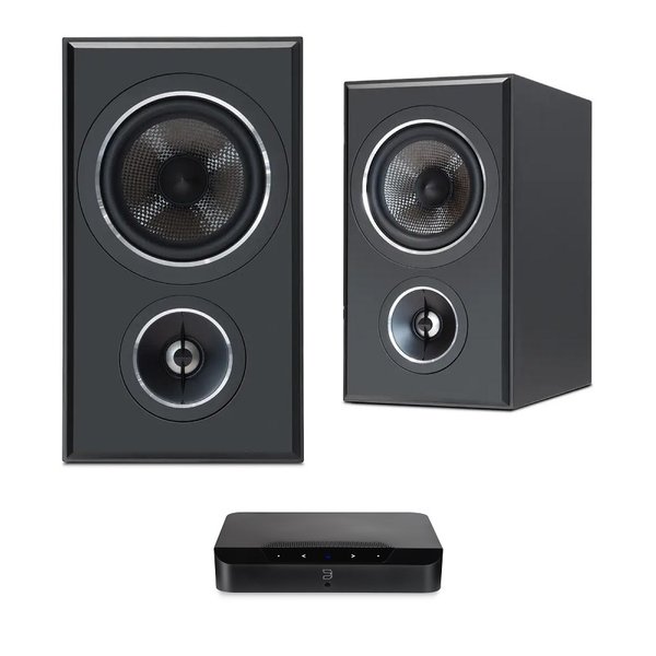 PSB Imagine B50 + Bluesound POWERNODE EDGE WiFi Streaming Integrated Amplifier Bundle