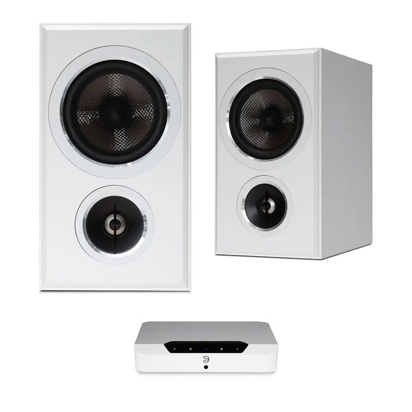 PSB Imagine B50 + Bluesound POWERNODE EDGE WiFi Streaming Integrated Amplifier Bundle