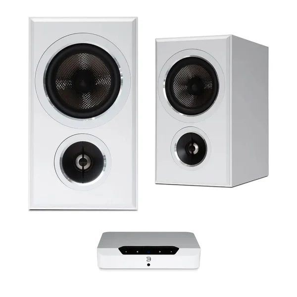 PSB Imagine B50 + Bluesound POWERNODE EDGE WiFi Streaming Integrated Amplifier Bundle